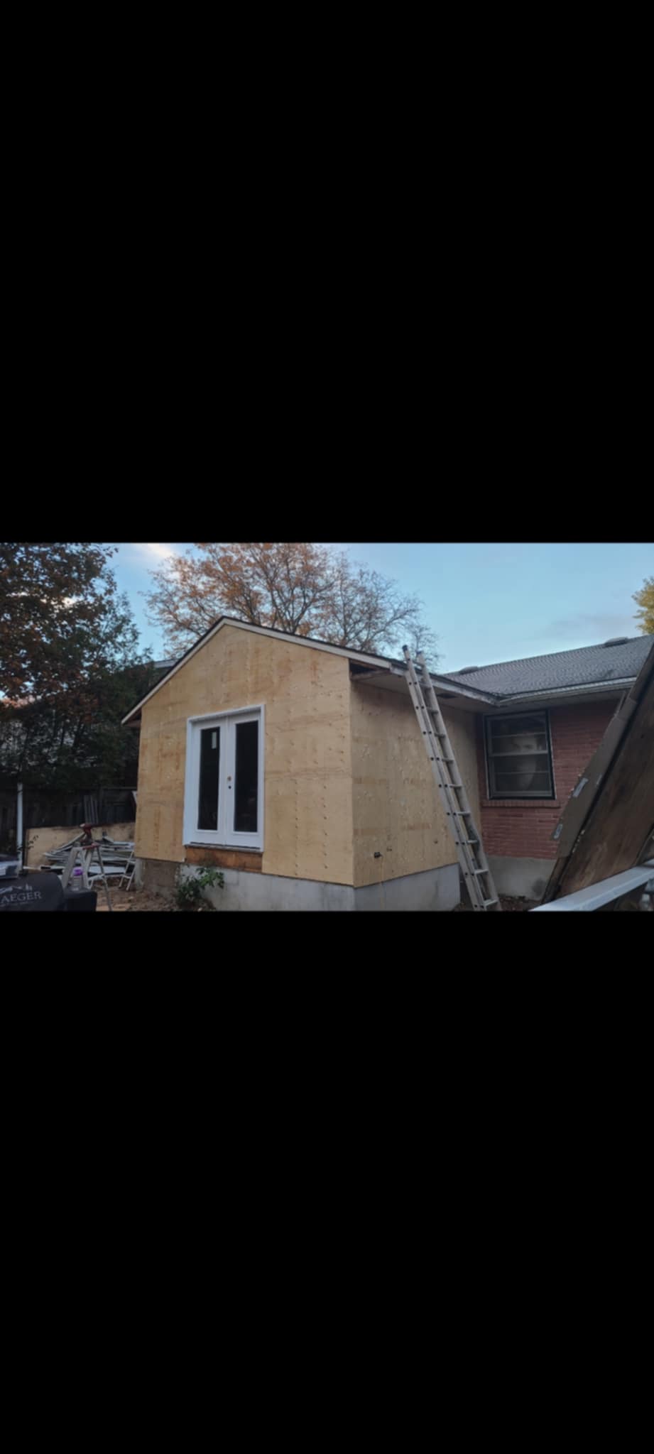 Custom eavestrough work