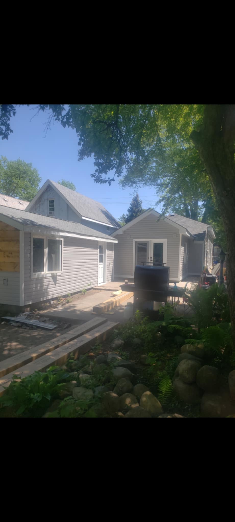Exterior siding project