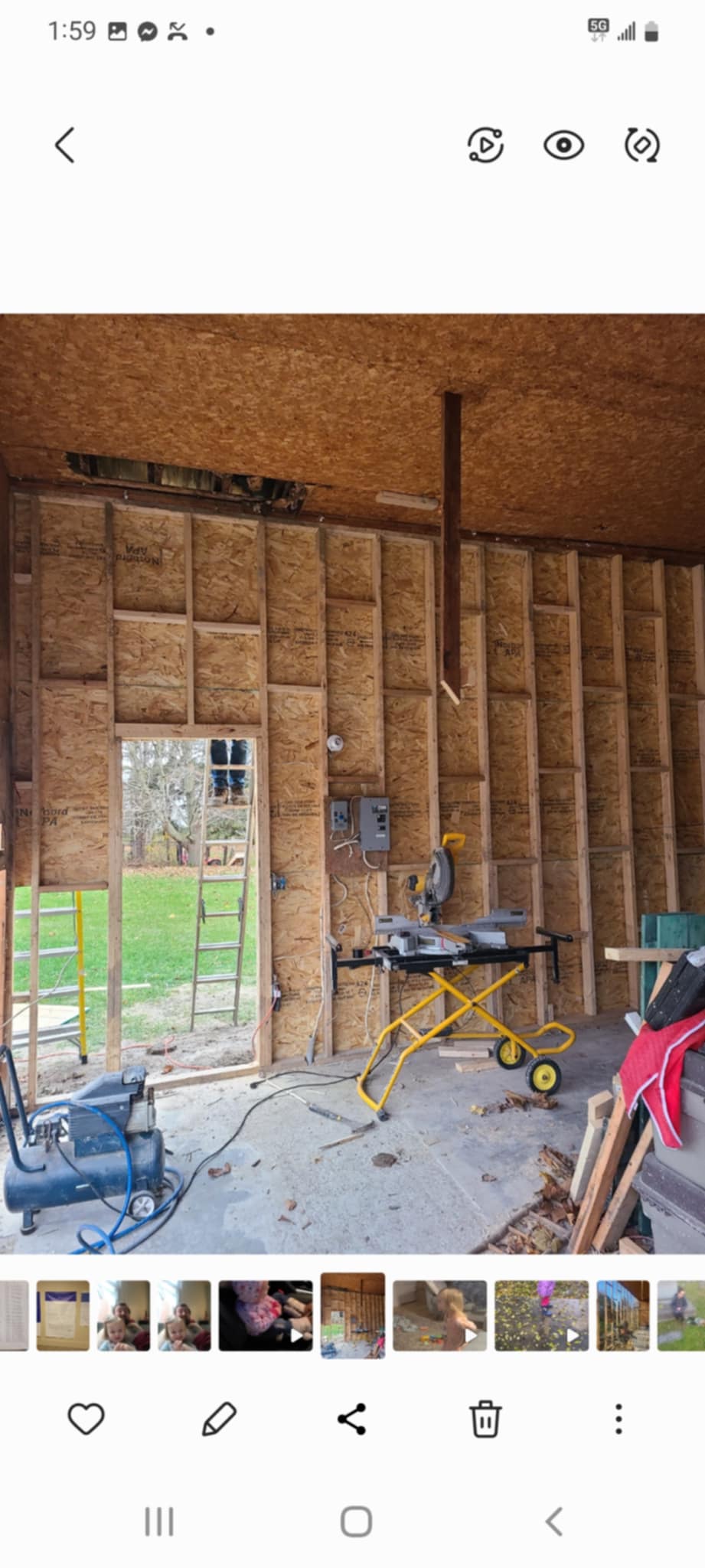 Gutter cleaning service