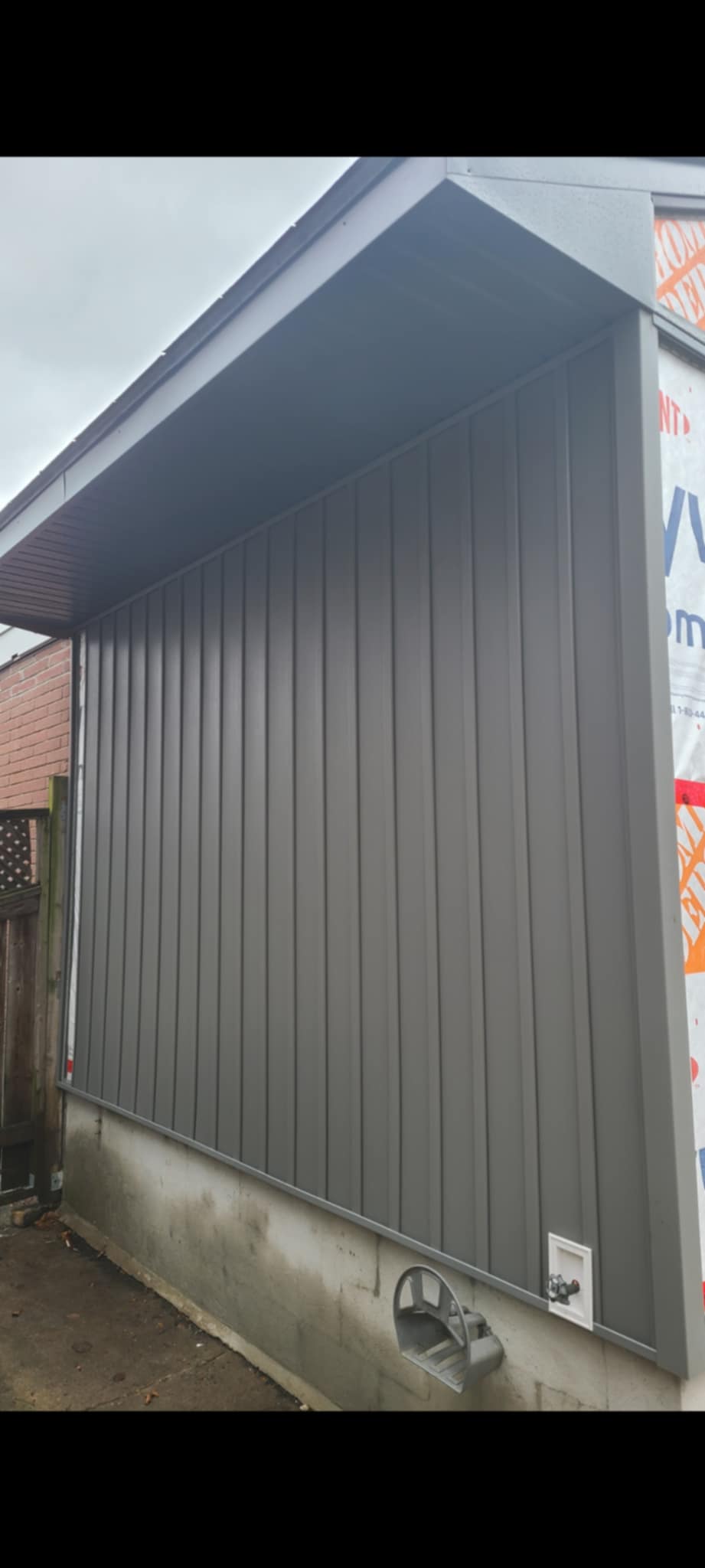 Exterior siding repair